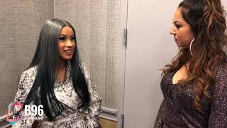 Cardi B Gushes About quotAdorablequot Baby Kulture [upl. by Nagyam]