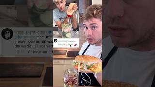 wie viele burger passen in einen salat [upl. by Akimyt97]