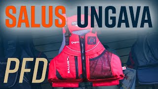 Salus Ungava PFD  a Canadian made PFD  Quick Release Belt Ready [upl. by Eciruam947]