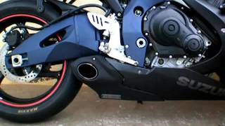 Suzuki GSXR600 750 200810 CS Racing Exhaust [upl. by Oos]