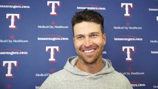 Jacob deGrom reacts to first spring training start with Texas Rangers [upl. by Ena]