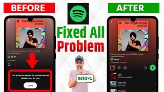 😥 Spotify Not Working  How To Fix Spotify Playlist Empty  This Playlist Is Empty Spotify Problem [upl. by Amato]