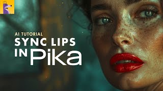 Lip Syncing Has Never Been Easier  PIka AI Video Tutorial [upl. by Asilanna]