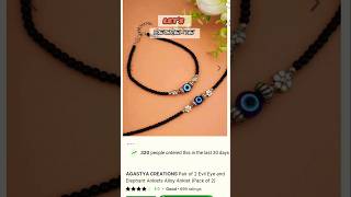 Lets Recreate ANKLET🌟❤️‍🔥DIY ANKLET🖤 diy jwellery anklet [upl. by Arah898]