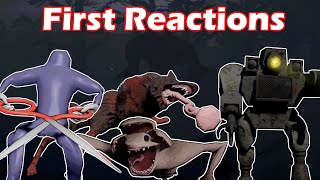 First Reactions To All Monsters in Lethal Company [upl. by Lore96]