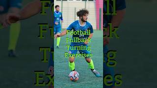 Football Fullback Turning Exercises football training trending [upl. by Thorlie]