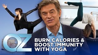 How to Burn Calories and Boost Immunity with Yoga Moves  Oz Fit [upl. by Tsirc]