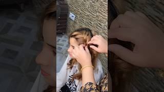 perfect finger twist hairstyle tutorial shortvideo lashesbeautyparlour hairstyle [upl. by Ytissahc]