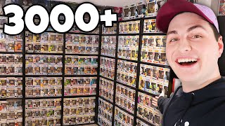 My Full Funko Pop Collection  3000 Figures [upl. by Christin]