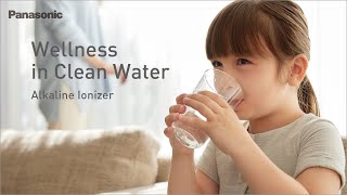 Wellness in Clean Water  Panasonic Alkaline Ionizer TKAS45 [upl. by Reivad]