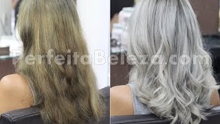 Loiro Acinzentado GRAY HAIR [upl. by Beitnes]