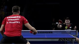 Dimitrij Ovtcharov vs Patrick Franziska  14 European Championship 2024 [upl. by Ardnuahc499]