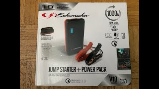 Schumacher SL1317 Battery Jump Starter  Full Details [upl. by Ivey]