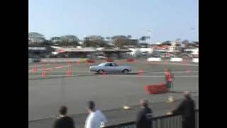 Goodguys Costa Mesa 2009  Bret Voelkel killing it in a Chevelle [upl. by Ahsiele831]