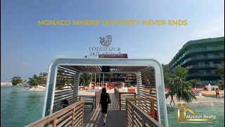 MONACO AT COTE DAZUR THE HEART OF EAROPE WORLD ISLANDS DUBAI [upl. by Nagol515]