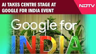 Google For India  AI Takes Centre Stage at Google for India Event [upl. by Gore]