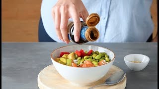 Rezept Poke Bowl [upl. by Alyar219]