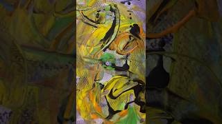 Abstr41124 An abstract painting with acrylic Paints [upl. by Siugram]