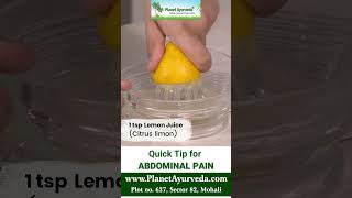 Abdominal Pain amp Stomach Cramps Relieve with Quick amp Easy Natural Remedy by Top Ayurveda Expert [upl. by Nahtaneoj]