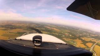 C172R Landing at Quad City Airport KMLI [upl. by Aikimat582]