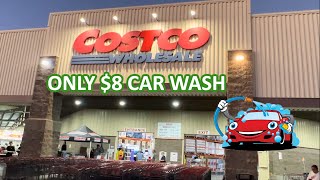 Splendid Costco Car Wash ONLY 799 in 4K FULL Experience [upl. by Anair465]