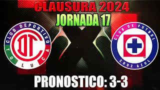 Pronósticos de la Jornada 17 Clausura 2024 Liga MX 🔥 ganador y goles [upl. by Helbonnah]