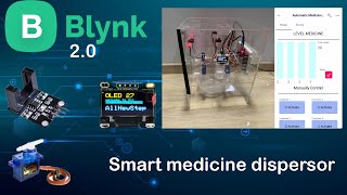 Smart Medicine dispenser with BLYNK 20 Notification and Automation [upl. by Cathyleen]