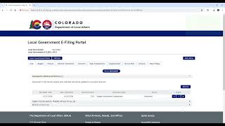 LGIS EFiling Portal How to file and refile suspended filings [upl. by Earahs]