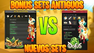 ESTOS SON TODOS LOS CAMBIOS A LOS BONUS DE SETS 🤐 Comparación dofus 2 vs dofus unity [upl. by Cliff]