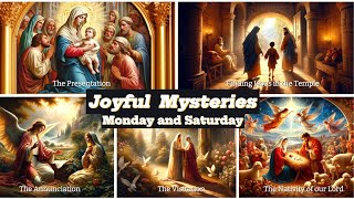 The 5 Joyful Mysteries Monday amp Saturday [upl. by Annaerdna]