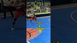 its a prank😁✌️ subscribe foul basketball [upl. by Dyana]