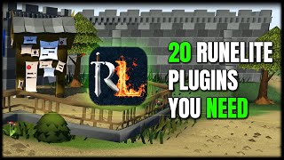 20 RuneLite Plugins Every OSRS Player Must Have osrs runelite runescape [upl. by Bertha]