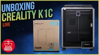 Unboxing Impressora 3D Creality K1C [upl. by Annekam]