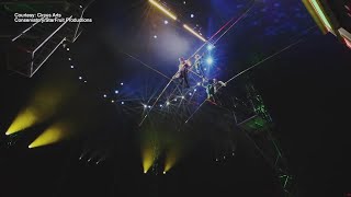 Nik Wallenda brings a new holiday spectacle to Sarasota [upl. by Aneeh921]