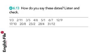 English File elementary 4th edition SB613 [upl. by Highams]
