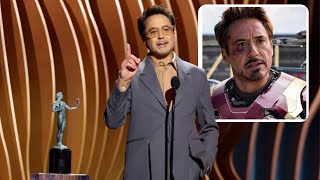 Robert Downey Jr Thanked Mel Gibson in SAG Speech There Was Instant Backlash [upl. by Draude]