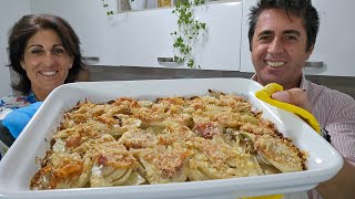 Finocchi gratinati al forno con prosciutto e formaggio  Ricetta [upl. by Aneri]