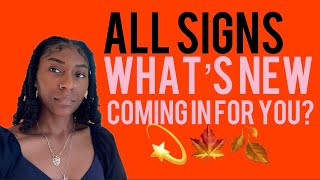 All signs💗What’s NEW coming in for YOU All zodiac signs tarot reading [upl. by Ardnwahs]