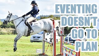 MY EVENTING BUBBLE BURSTS  Llanymynech BE100 doesnt go plan with Jam [upl. by Naoma]