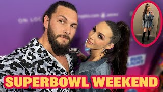 SUPERBOWL WEEKEND  Scheana Shay [upl. by Rotciv325]