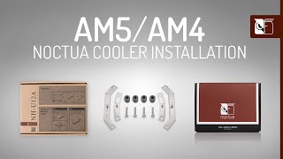 Noctua SecuFirm2™ AMD AM5AM4 installation [upl. by Nelyaw]