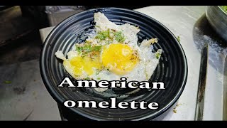 American Omelette Recipe In Home Style Bina masala ka banaya amlet how to making Amazon omelette [upl. by Hayilaa371]