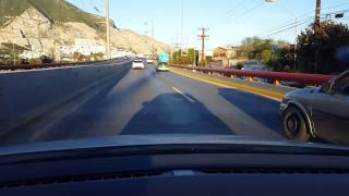 Impresionante carretera Saltillo  Monterrey México Todo el recorrido [upl. by Sarson662]