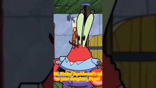 SQUIDWARD GET ARRESTED AT THE KRUSTY KRAB youtubeshorts comedy spongebob squidward [upl. by Kcerred170]