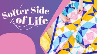 Softer Side of Life NEW Threaders quilted bag templates 12 July 2024 [upl. by Giardap]