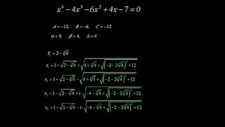 How to Solve Quartic Equations [upl. by Ahtanaram]