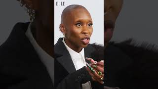 Cynthia Erivo Admitted What Ariana Grandes Secret OnSet Addiction Was  ELLE UK [upl. by Arnold45]