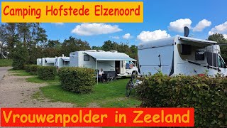 Super Wohnmobilstellplatz Hofstede Elzenoord in Vrouwenpolder Zeeland NL [upl. by Ahsenrat]