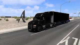 ATS  Mack Anthem Black Edition Travel to Alamogordo NM  4K [upl. by Onaled179]