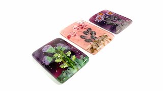 Fused Glass Encased Mini Meadow [upl. by Ivor]